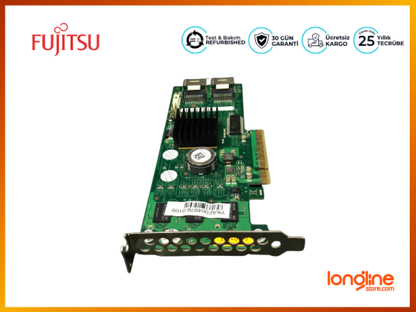 FUJITSU PCIE RAID CARD SAS CONTROLLER LSI1078 S26361 D2516-C11 - 2