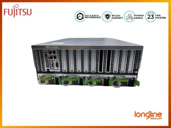 FUJITSU SERVER 4U RACK PRIMERGY RX600 S6 8-BAY SAS 4xCPU SOCKET - 3