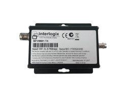 GE SECURITY MFVMM1-TX 8 BIT MM S.CHANNEL VIDEO TRANSMITTER MOD. - GE SECURITY