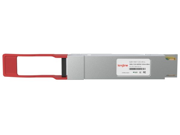 Generic Compatible 100GBASE-ER4 and 112GBASE-OTU4 QSFP28 Dual Rate 1310nm 40km DOM Duplex LC SMF Optical Transceiver Module