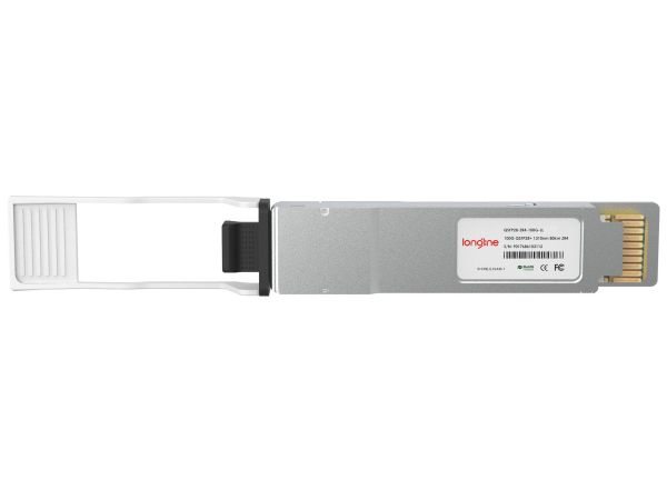 Generic Compatible 100GBASE-ZR4 QSFP28 1310nm 80km DOM Duplex LC SMF Optical Transceiver Module - 2