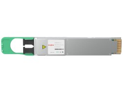 Generic Compatible 800GBASE-2LR4 QSFP-DD PAM4 1310nm 10km DOM Dual CS Duplex SMF Optical Transceiver Module - Thumbnail