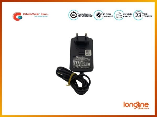 Globtek GT-41131-3048 AC Adapter 48V Power Supply 2.5x0.7mm - 1