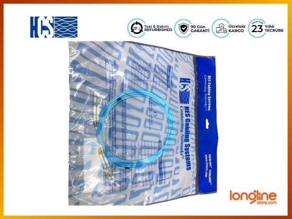 HES CABLİNG HCS T54-M0288-30 LC-LC DUPLEKS OM3 PATCH KABLO - 1