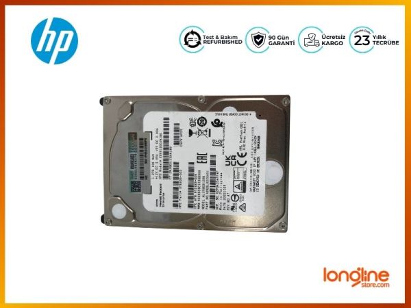 HP 1.2TB 10K SAS 12G 2.5