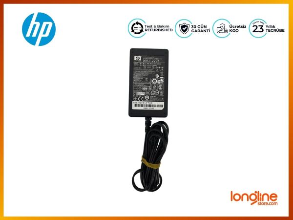 HP 12V 1.25A 15W 5.5mm x 2.1mm AC Adapter Power Supply Charger 0957-2291 - 1
