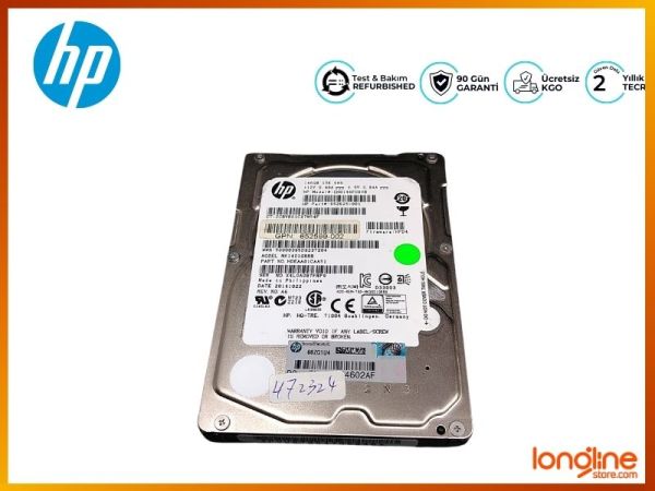 HP 146GB HDD 15K SAS 2.5 652599-002 - 1