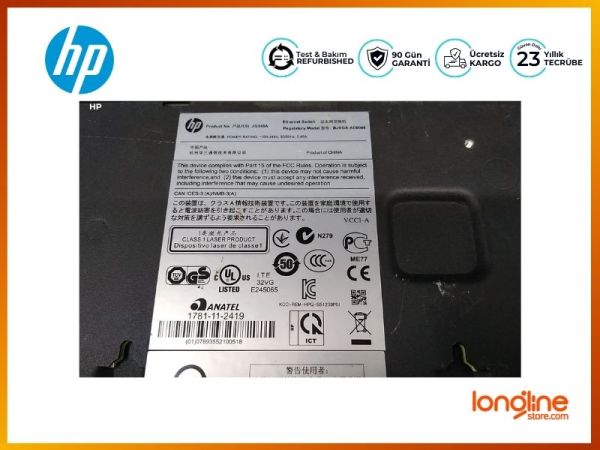 HP JG348A 1910-8G 8-Port Gigabit Managed Ethernet Switch - 1