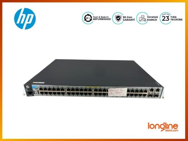 HP 2530-48 PoE+ J9778A 48-Port Managed Switch 2 x Gigabit AS IS