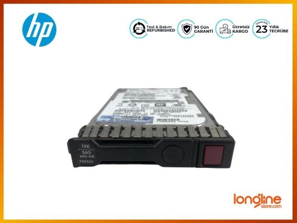 Hp 600GB 15K SAS 2.5 SFF 512E ENT SC 748386-001 748397-002 - 3