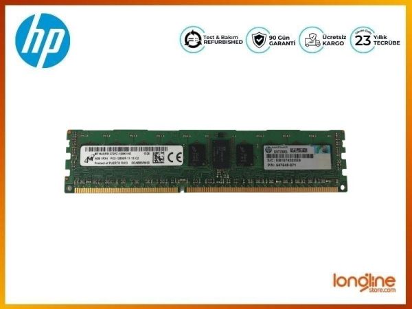 HP 698650-154 HP 4GB 1RX8 PC3L-12800U MEMORY DIMM