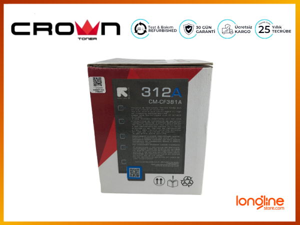 HP Compatible Cyan Toner Cartridge CF381A - 3