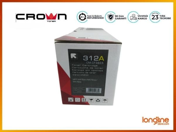 HP Compatible Yellow Toner Cartridge CF382A