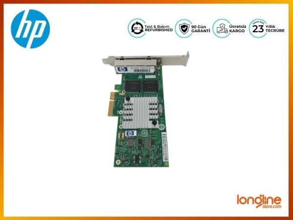 HP NC365T 593720-001 PCI-E 4 Port Gigabit Ethernet Server Adapter - 6