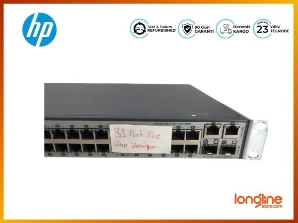 HP ProCurve 2620-48-PoE+ J9627A 48 Port Fast Eth. Managed Switch