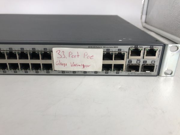 HP ProCurve 2620-48-PoE+ J9627A 48 Port Fast Eth. Switch AS IS