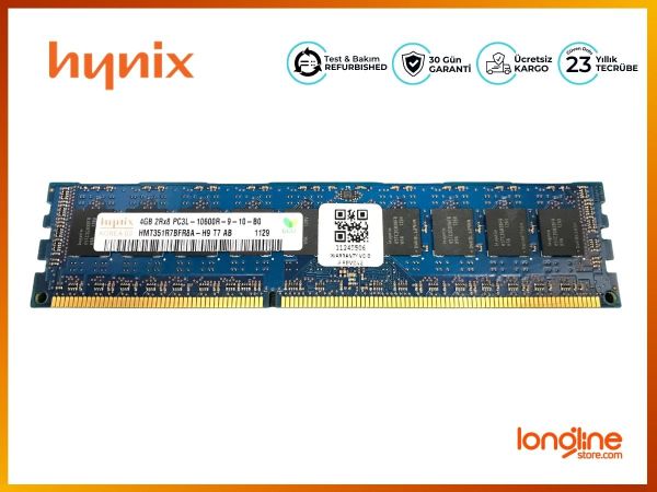 HYNIX DDR3 RDIMM 4GB 1333MHZ PC3L-10600R ECC HMT351R7BFR8A-H9