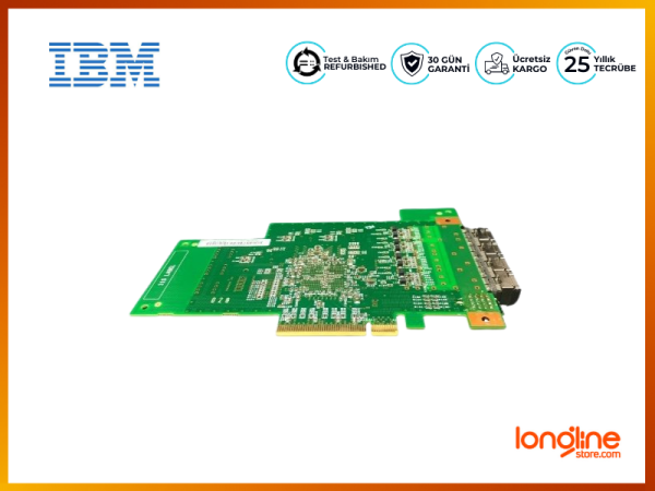 IBM 31P1641 31P1334 M14669A X3550 Dört Portlu 8GB Fiber PCI-E x8 Kart - 3