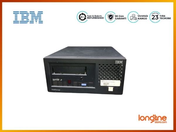 IBM 3580-L33 ULTRIUM LTO3 EXTERNAL TAPE DRIVE 400/800GB 23R5922