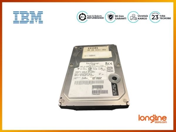 IBM 36.4G 80PIN 10k 8MB U320 07N8829 HDD