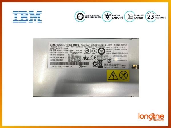 IBM 550 WATT PLATINUM POWER SUPPLY 94Y8111 94Y8112 X3550 M4 - 4