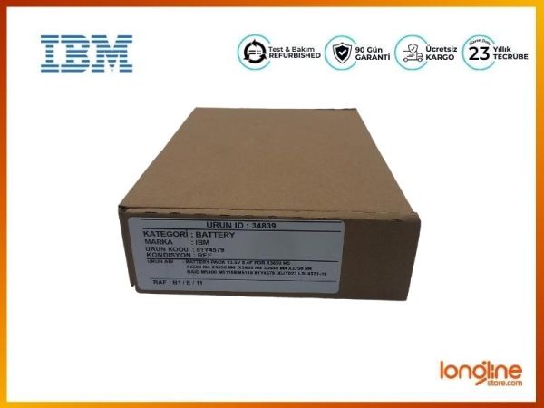 IBM 81Y4579 13.5V 6.4F Serveraid Battery Capacitor Pack