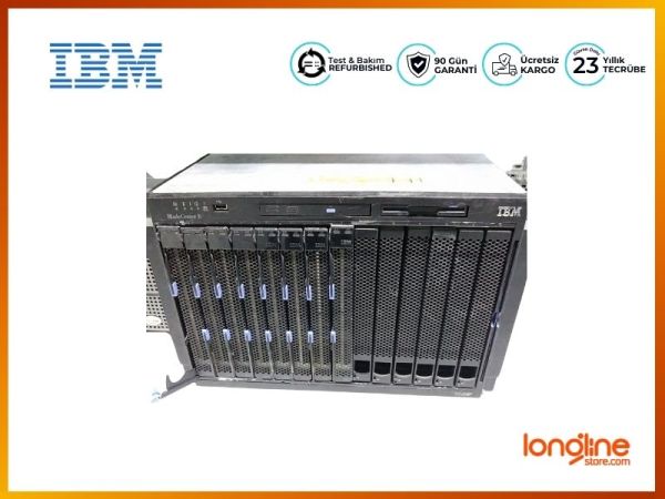 IBM 8677-3XU BLADECENTER E SERVER CHASSIS,2X2000W P/S