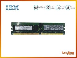IBM DDR2 1GB 2X512MB KIT 400MHZ PC2-3200R ECC 73P3522 13N1424 - Thumbnail