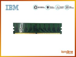 IBM DDR2 1GB 2X512MB KIT 400MHZ PC2-3200R ECC 73P3522 13N1424 - Thumbnail