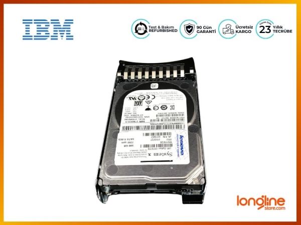 IBM HDD 500GB 7.2K 6G SATA 2.5 NL W/TRAY 81Y9726