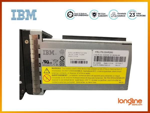 IBM SAN Volume Controller Raid Cache BackUp Battery FRU 00AR056
