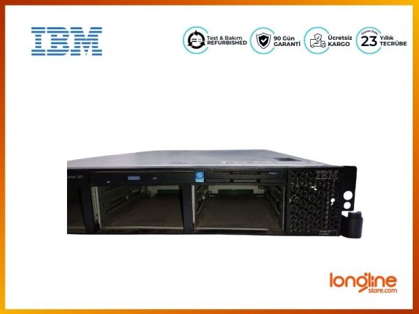 IBM SERVER x345 Rack Xeon 2.80Ghz 4Gb Ram 2x73Gb Hdd Rack Server
