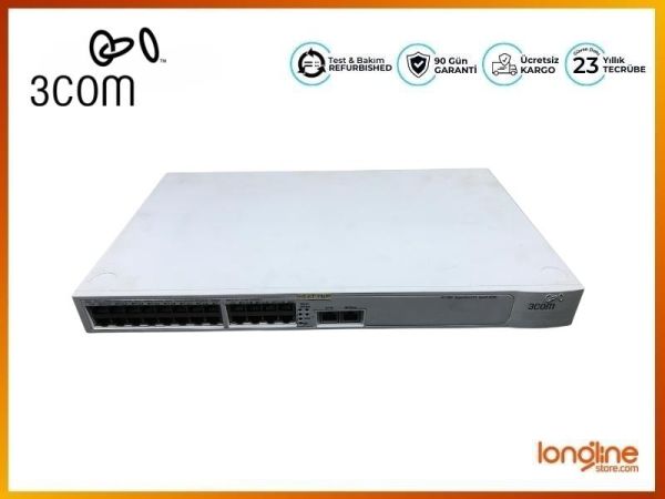 3COM SuperStack 3 4226T 24 Port 100/10 3C17300 Managed Switch - 2