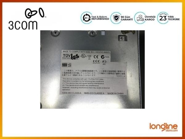 3COM SuperStack 3 4226T 24 Port 100/10 3C17300 Managed Switch - 3
