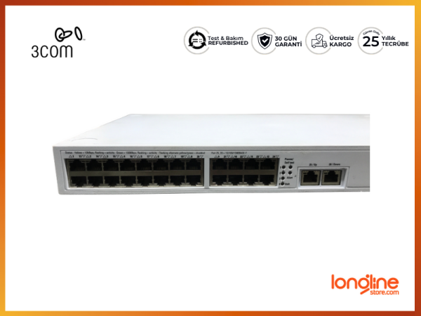 3COM SuperStack 3 4226T 24 Port 100/10 3C17300 Managed Switch - 2