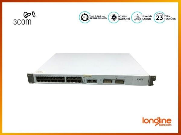3COM SUPERSTACK 3 SWITCH 4228G 24 PORT PLUS 2 3C17304 - 3