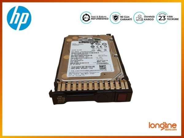HP 600GB 12G SAS 10K ENT SFF SC DS HDD 872477-B21 872736-001