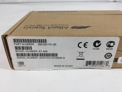 Allied Telesyn AT-A46 10/100/1000Base-T Expansion Module Modems - 4