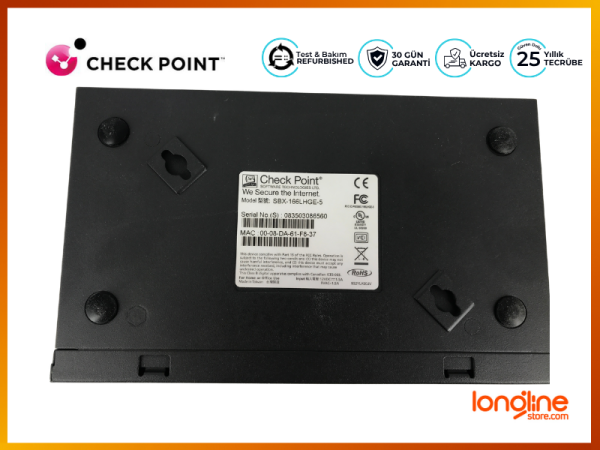 Check Point SBX-166LHGE-5 CheckPoint UTM1 Edge X - 4