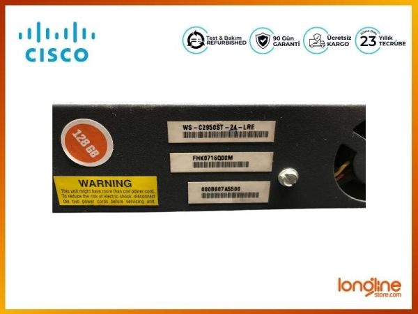 Cisco Catalyst 2950 LRE WS-C2950ST-24-LRE 24-Port Ethernet Switc - 4
