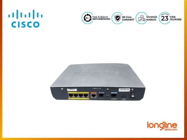 CISCO 878-K9 INTEGRATED SERVICES ROUTER - 4