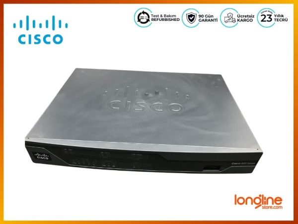 CISCO 888-K9 Cisco 888 G.SHDSL Sec Router w/ ISDN B/U Router