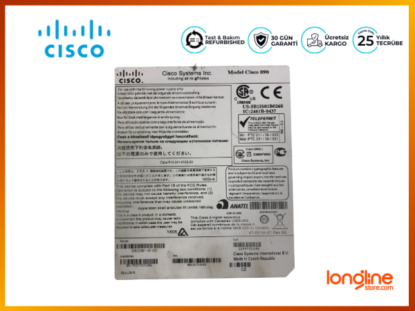 Cisco CISCO891-K9 891 Gigabit Ethernet Security Router - 4