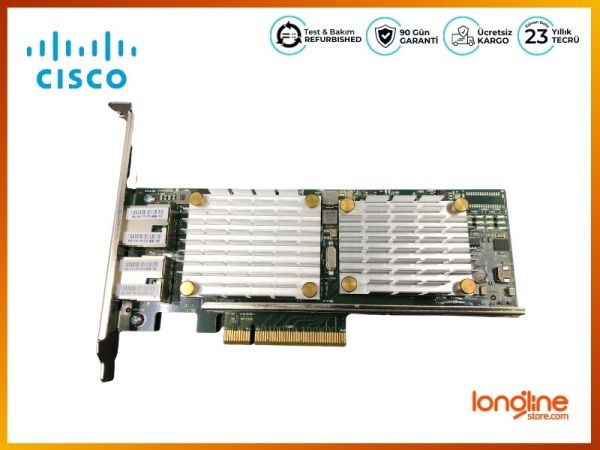 CISCO BROADCOM PCI-E 2XPORT 10GBASE UCSC-PCIE-BTG 74-10608-01 - 1