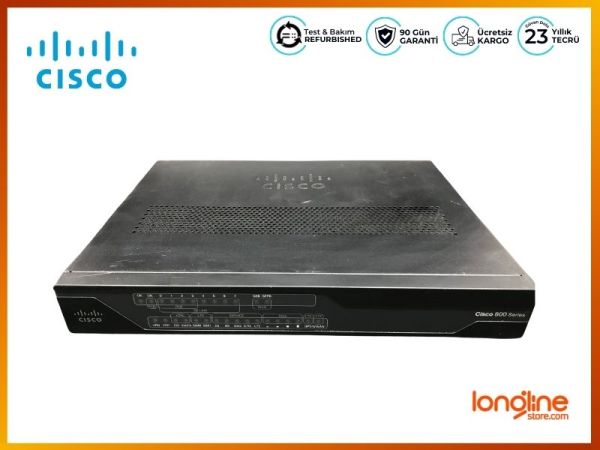 Cisco C898EAG-LTE-GA-K9 Güvenli GE SFP Router G.SHDSL - 2