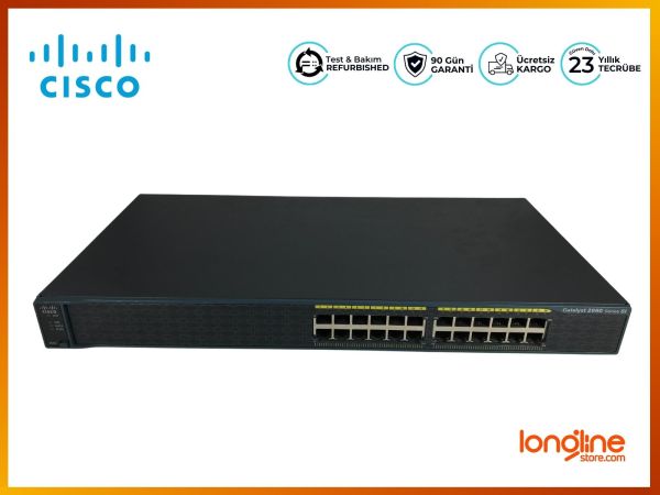 Cisco Catalyst WS-C2960-24-S 24 Port Fast Ethernet 10/100 Switch