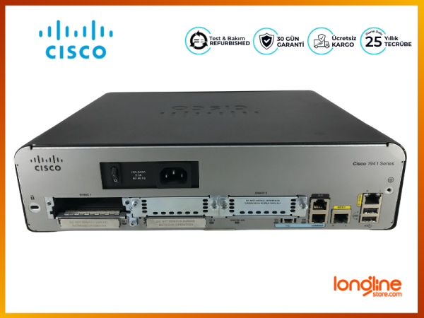 Cisco 1941 Series CISCO 1941/K9 Integrated Services Router - 2