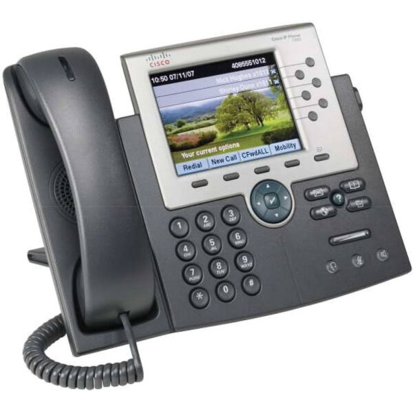 Cisco CP-7965G 7965 Unified IP Phone, Color 5-Inch TFT Display - 1