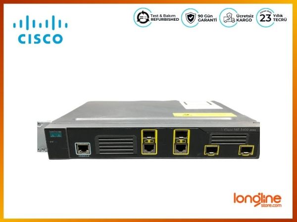 Cisco ME-3400G-2CS-A 4P Eth. Access Switch - 1