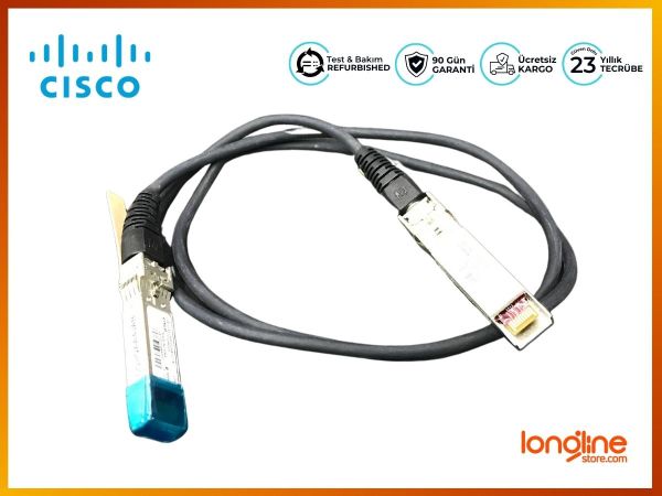 CISCO SFP-H10GB-CU1M 1 Metre Twinax 10GB Kablosu - 2